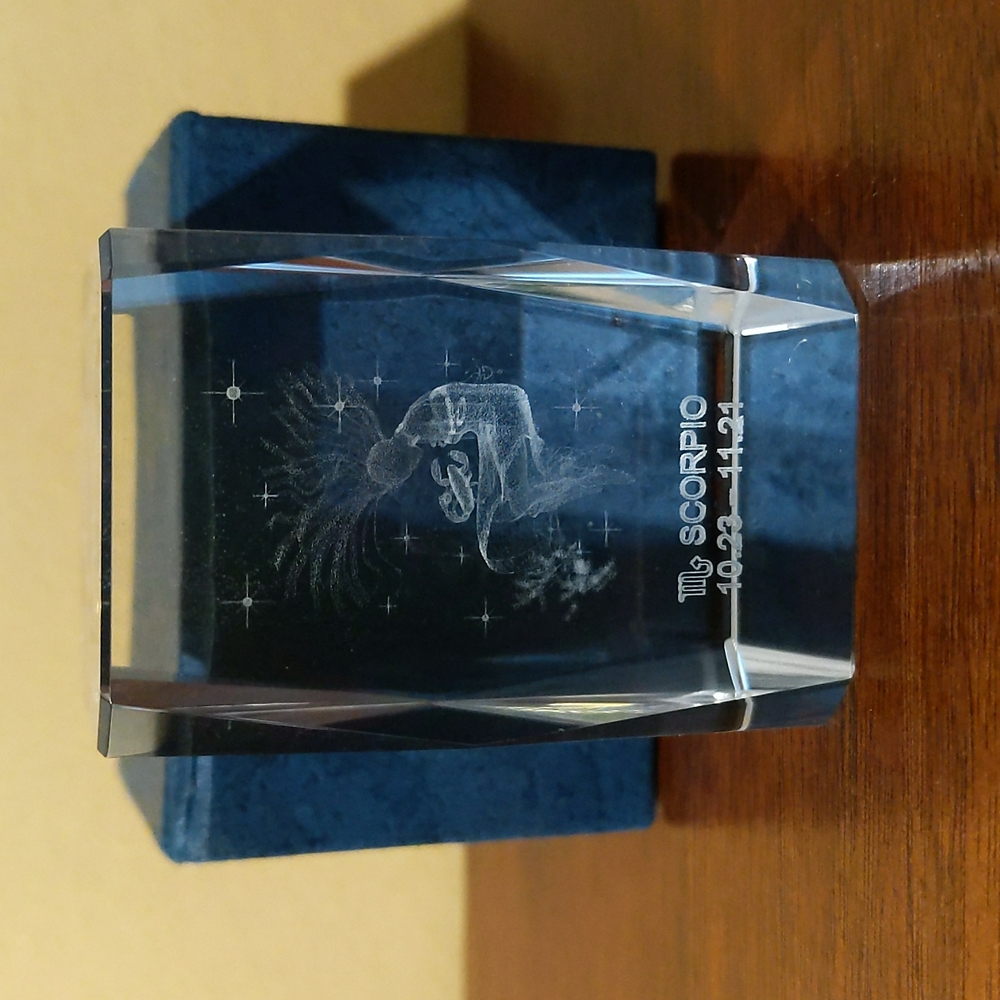 Scorpio crystal